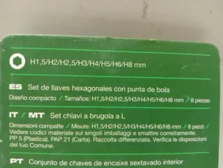 Lote Llaves Compactas PARKSIDE