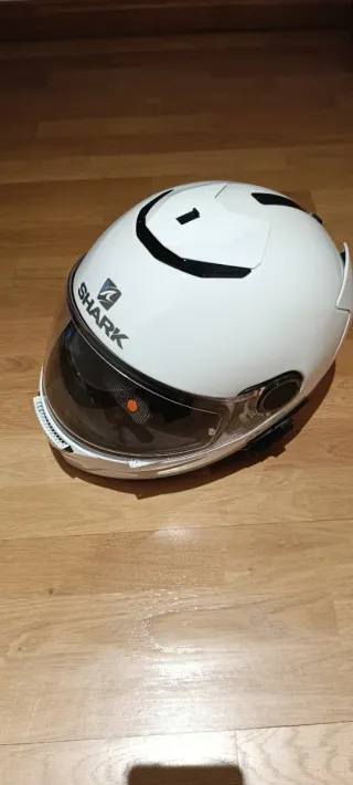 Casco de Moto Shark Blanco