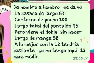 Traje Rayas Azul Claro