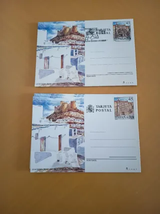 2 Tarjetas Postales España