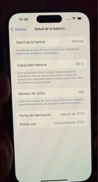 iPhone 15 Pro Azul Titanio