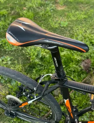 Bicicleta Opus FR100 Negra/Naranja