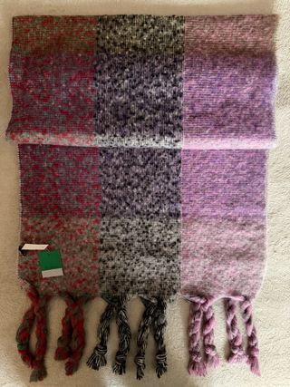 Bufanda tejida suave