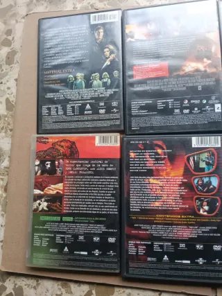 Lote 6 Películas DVD John Carpenter