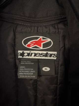 Chaqueta Moto Alpinestars Negra-Azul