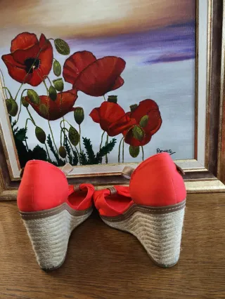 Sandalias cuña Tommy Hilfiger Talla 37