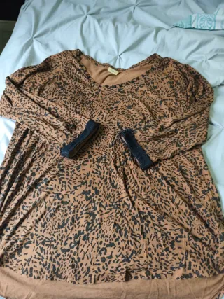 Suéter Yerse Estampado Animal Print