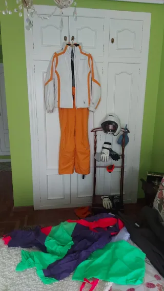 Traje de esquí Spyder 8 días de uso