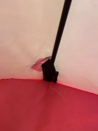 Castillo de tela para niñas