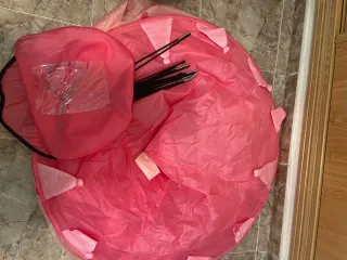 Castillo de tela para niñas