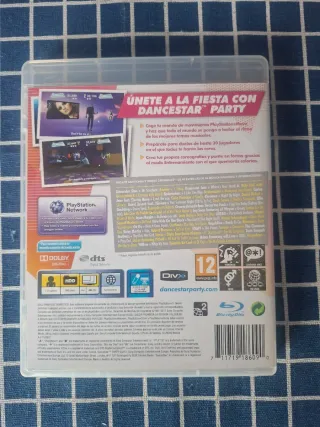 PS3 DANCESTAR PARTY ORIGINAL COMPLETO