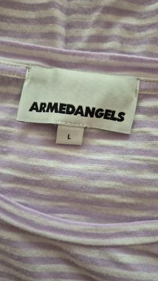Camisola riscas lilás Armedangels L