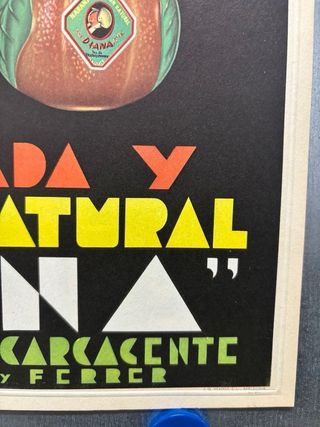 Publicidad Naranjada y Limon Natural DIANA, 1950s.