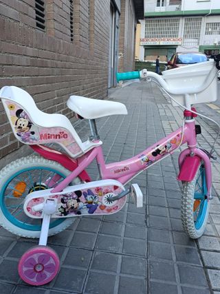 Bicicleta infantil Minnie Mouse