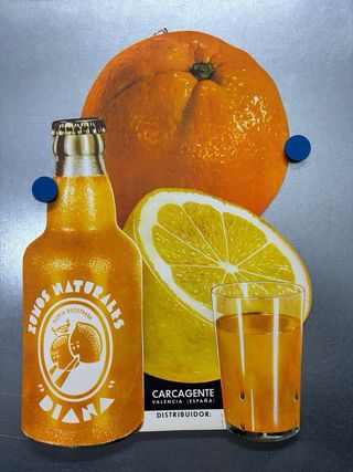 Publicidad Zumos Naturales Diana, Carcagente