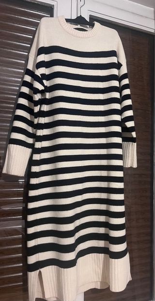 Precioso Vestido marinero de lana