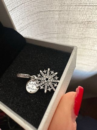 Pandora Ciondolo Fiocco di Neve