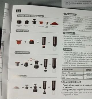 Cafetera Portátil Térmica 3 en 1 express