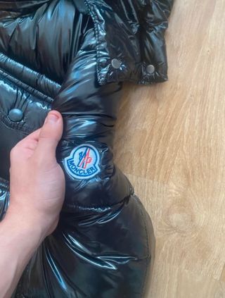 Chaqueta Moncler Negra Talla M