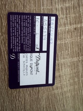 Bolígrafo/Portaminas S.T. Dupont