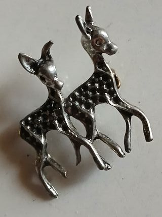 Spilla due caprioli