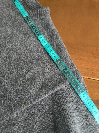 Maglione vintage anni 80 grigio multicolor