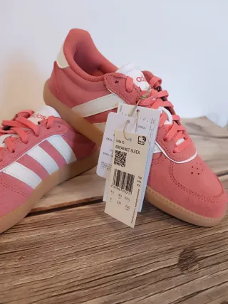 Adidas Breaknet Sleek Rosa y Blanco