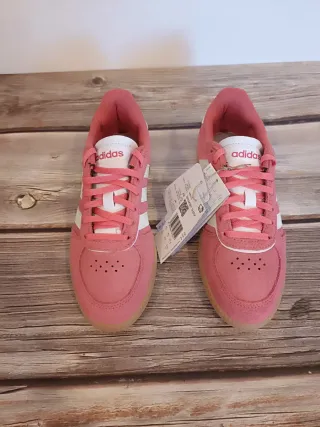 Adidas Breaknet Sleek Rosa y Blanco