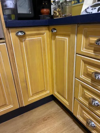 Muebles Cocina Madera y Encimera