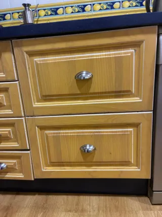 Muebles Cocina Madera y Encimera