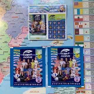 Cromo Conmemorativo más 2 sobres Liga F 25-26