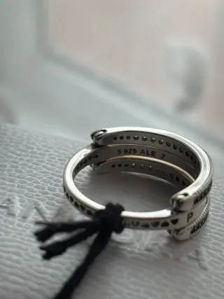 Anillo Pandora Ancho Logo