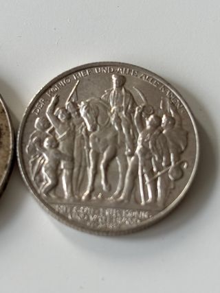 Monedas Plata Prusia 1913