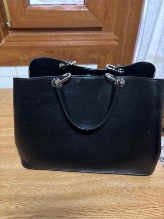 Bolso de mano negro