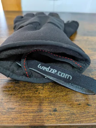 Guantes negros para invierno waterproof talla M