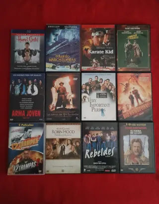 Películas DVD a 5€ unidad cine actual