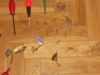 LOTE DE MATERIAL DE PESCA Nº3. VER FOTOS.