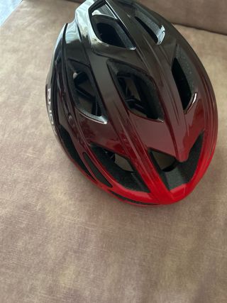 Casco Rnox Bicicleta Rojo/Negro