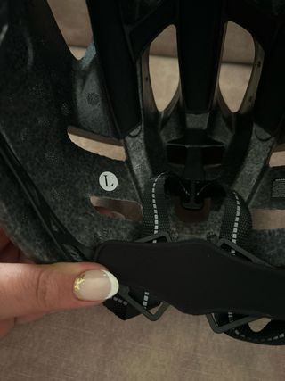 Casco Rnox Bicicleta Rojo/Negro