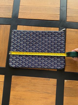 Bolso Goyard Azul y Beige