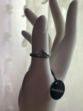 Anillo Pandora Corona Carroza Cenicienta