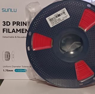 Filamento Sunlu PETG Rojo Cereza / Cherry Red