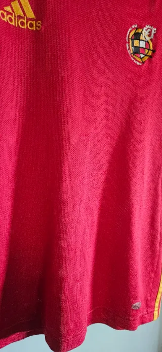 Maglietta Adidas RFEF Calcio Vintage Rossa