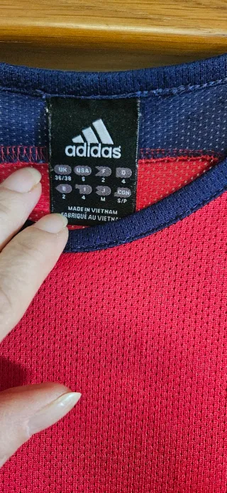 Maglietta Adidas RFEF Calcio Vintage Rossa