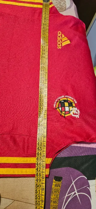 Maglietta Adidas RFEF Calcio Vintage Rossa