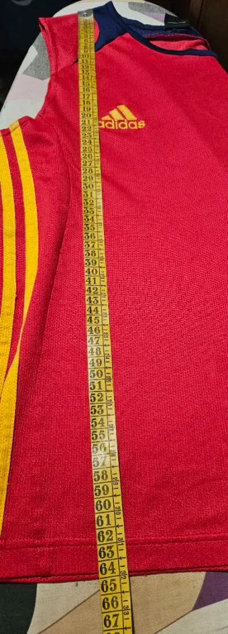 Maglietta Adidas RFEF Calcio Vintage Rossa