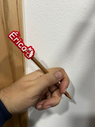 Nome para Lápis escolar personalizado