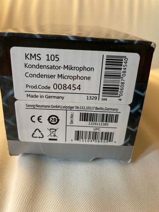 Neumann KMS 105 Microfono Condensatore