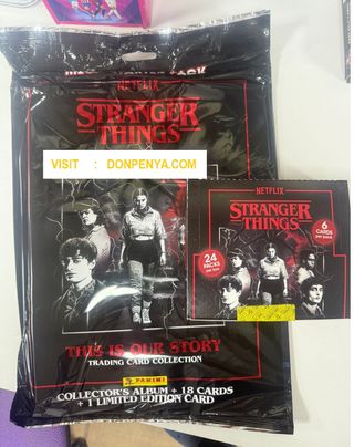 Panini Stranger Things Starter Pack Caja