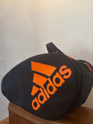 Paletero - Macuto Padel Adidas Negro Naranja
